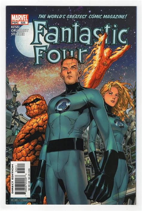Fantastic Four 525 Regular Jim Cheung Cover 2005 Fantastic Four