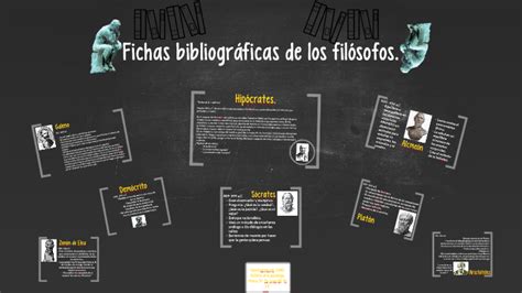 Fichas Bibliográficas De Los Filósofos By Cristy Mendoza On Prezi