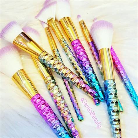 Unicorn Makeup Brush More Cute Makeup Pretty Makeup Makeup Brands Best Makeup Products