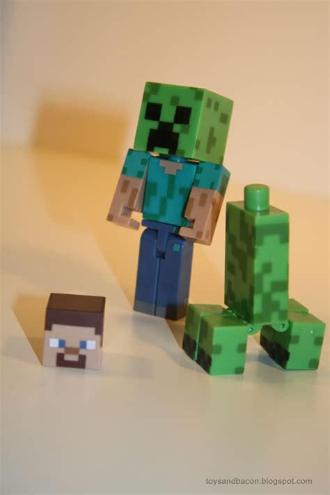 Toys And Bacon Minecraft Action Figures A Review