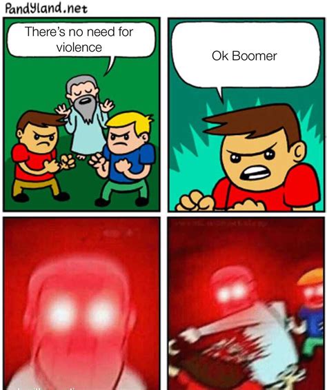 Boomer R Meme