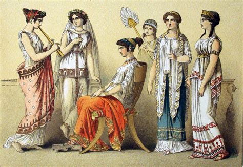Moda Femminile Nellantica Grecia Terza Parte Storia Della Moda