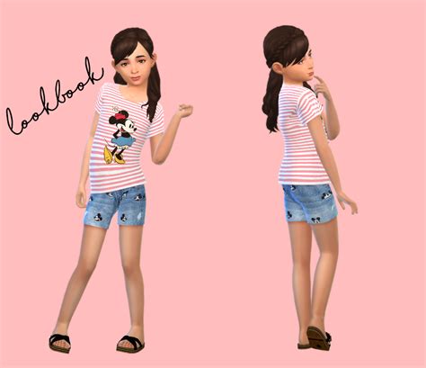The Sims 4 Kids Lookbook Sims 4 Children Sims 4 Cc Kids Clothing