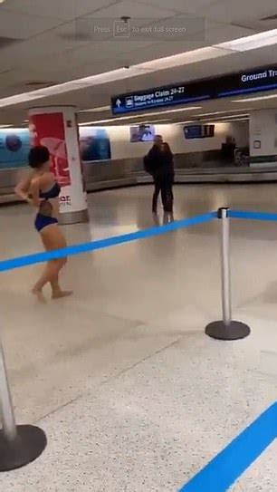 Woman Strips Off Clothes In Miami Airport Then Is Later Spotted