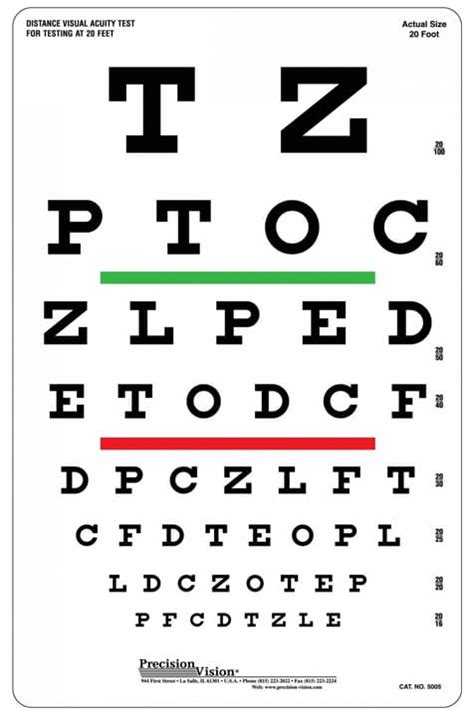 50 Printable Eye Test Charts Printabletemplates Print