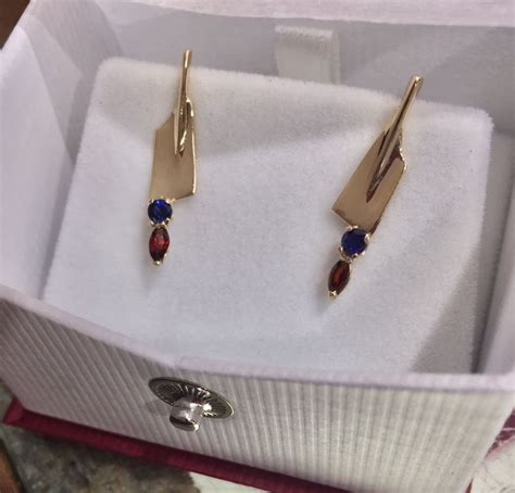 Rubini Jewelers Rowing Earrings Inspired By U Of Penn