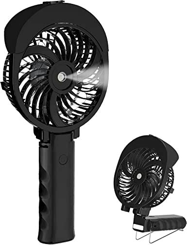 Handfan Hand Held Fan Misting Handheld Rechargeable Fans Battery Operated Portable Speeds