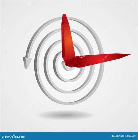 Time Concept Abstract Clock Stock Vector Illustration Of Detail