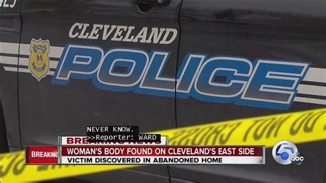 Woman S Body Found On Cleveland S East Side Youtube