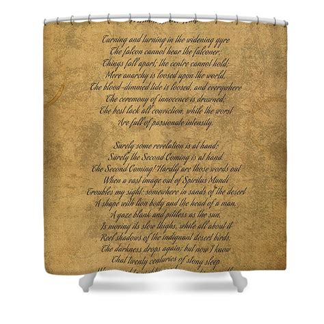The Second Coming By William Butler Yeats Classic Poem On Worn