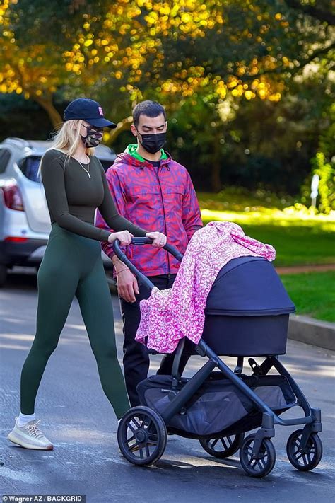 Sophie Turner Enjoys Her Daily Walk With Husband Joe Jonas And Their Babe Willa Four Months