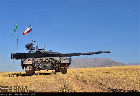 Irna English Iran Unveils Most Advanced Karrar Tank