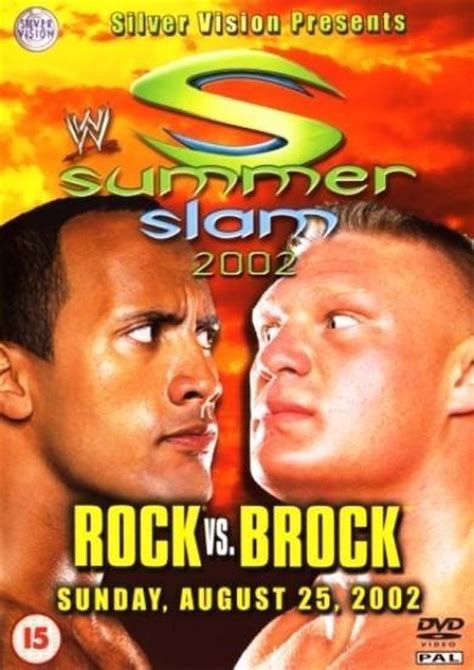 Wwe Summerslam 2002 Dvd Brock Lesnar Dvds