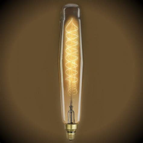 Vintage Mega Spiral Filament Light Bulb Large Edison Bulb