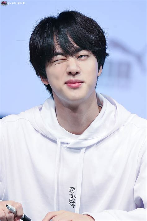 See more ideas about jin, bts jin, bts wallpaper. Picture/Fansitesnap BTS at PUMA Fansigning 180408