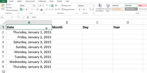 How To Format Months Days And Years In Excel Depict Data Studio