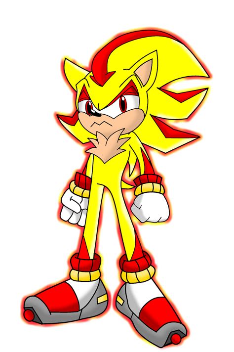 Mobius Universe Super Shadow The Hedgehog By Frostthehobidon On Deviantart