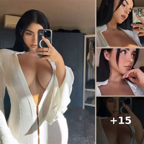 Demi Rose Sizzles As She Ditches Bra And Pours Killer Curves In Plunging White Dress