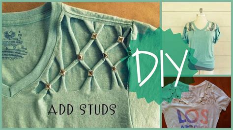 Fun And Easy Diy T Shirt Idea For The Summer Youtube