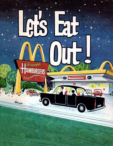 Vintage Mcdonalds Ad Vintage Universe Pinterest Mcdonalds Ads