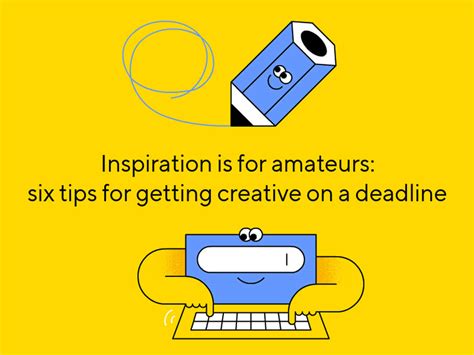Six Tips For Getting Creative On A Deadline Cartoonbase