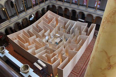 Life Size Indoor Maze Takes Over National Building Museum This Summer