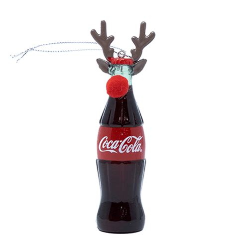 Coca Cola Bottle With Antlers Ornament Winterwood Gift Christmas