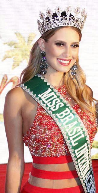 Miss International Brazil 2015 ♔ Isis Stocco Machado