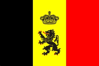La bandiera è realizzata in poliestere. Belgio