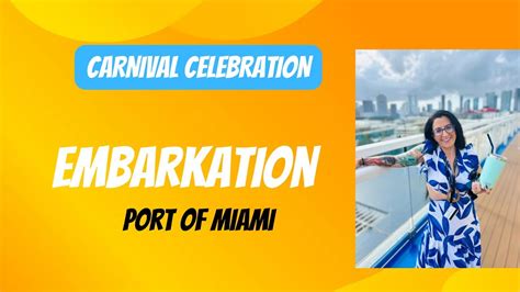 Embarkation Day Carnival Celebration Vacation Begins Youtube