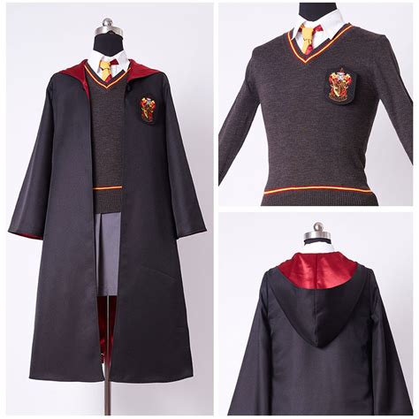 Adult Version Hermione Granger Cosplay Costume Adult Gryffindor Robe