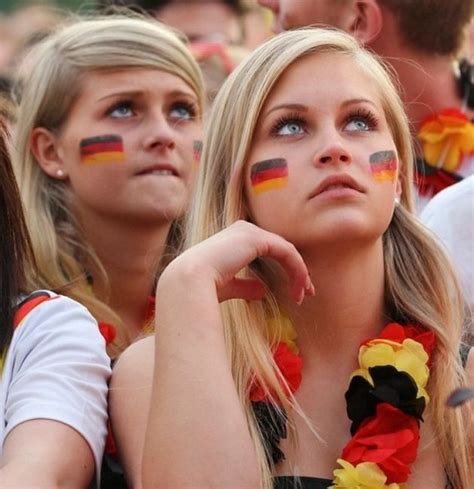Pingl Par Sportsmaniac Sur Fifa World Cup Female Fans Allemandes