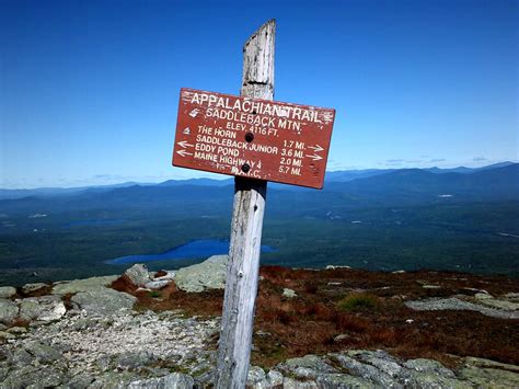 Summit Of Saddleback Mountain Rangeley Maine Usa Rhiking