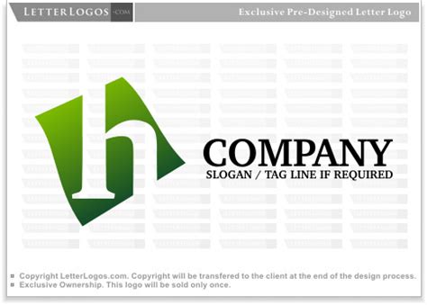 Logos that start with h. Green and White Letter H Logo ( letter-h-logo-2 )