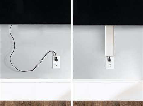 How To Hide Tv Wires In Or On The Wall Echogear