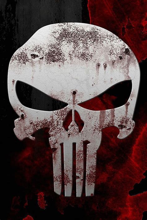 The Punisher Skull Comics Poster Punisher Daredevil Logo Punisher