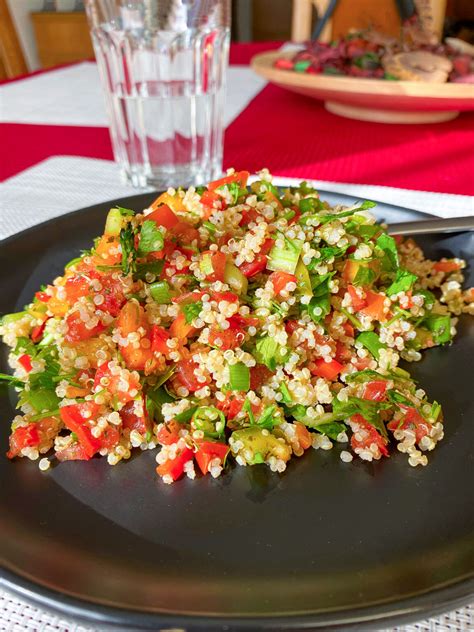 Quinoa Tabbouleh Recipe The Bossy Kitchen