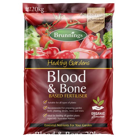 Blood And Bone Based Fertiliser 20kg Brunnings