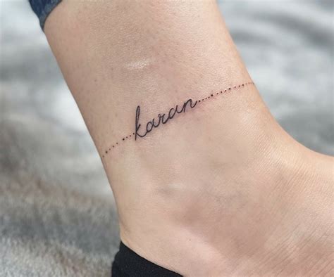 101 Best Ankle Bracelet Tattoo With Names Ideas That Will Blow Your Mind Outsons