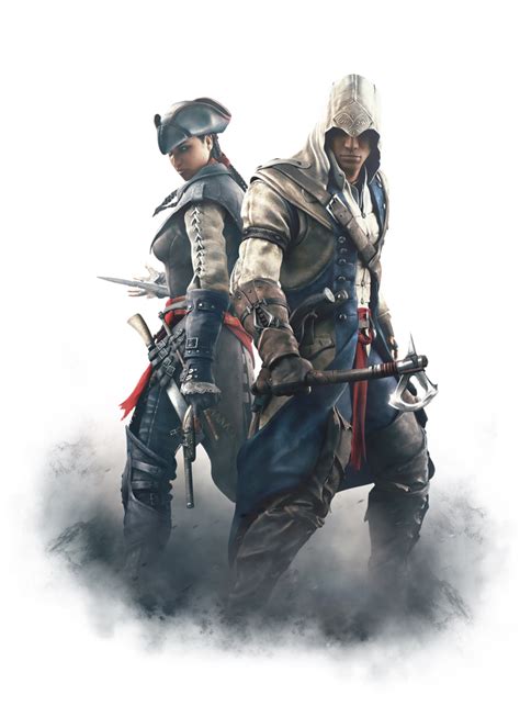 Assassins Creed Aveline And Connor By Ivances On Deviantart