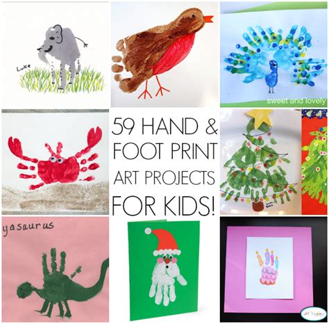 wonderful handprint art ideas  kids