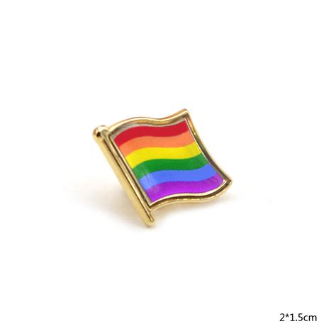 Rainbow Pride Button Gay Pride Pins Lgbt Lapel Pin Rainbow Hot Sex