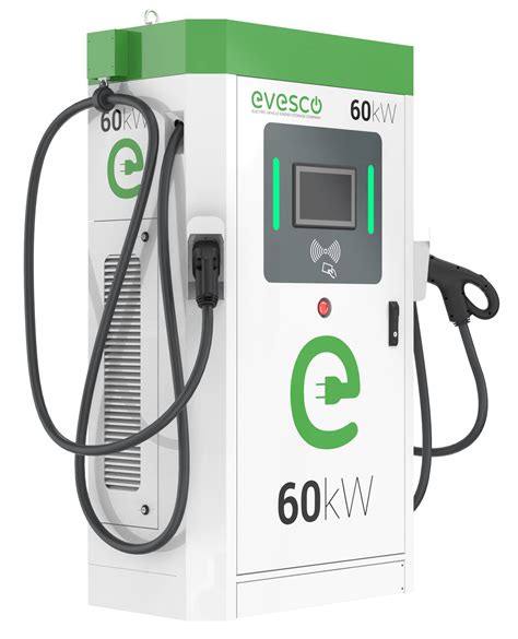 Evdc 60na 60kw Dc Fast Charger Simultaneous Charging Evesco