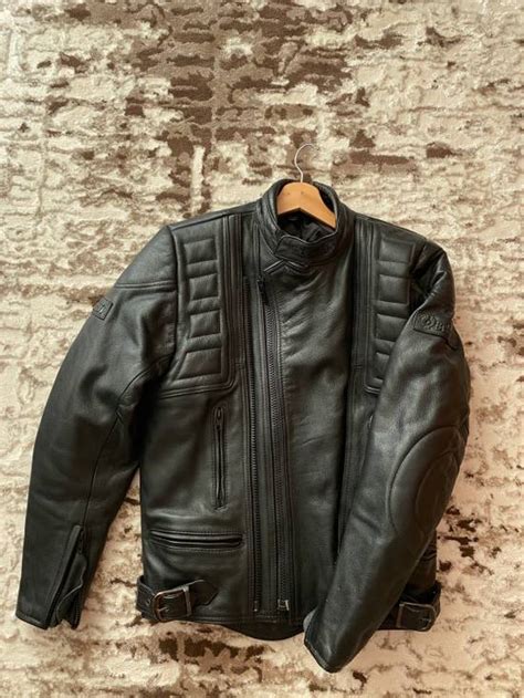 Vintage Vintage 80s Belstaff Leather Twintrack Motorcycle Jacket Grailed