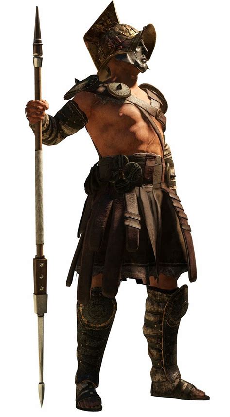 Gladiator With Hasta Armor Concept Concept Art Gladiator Characters