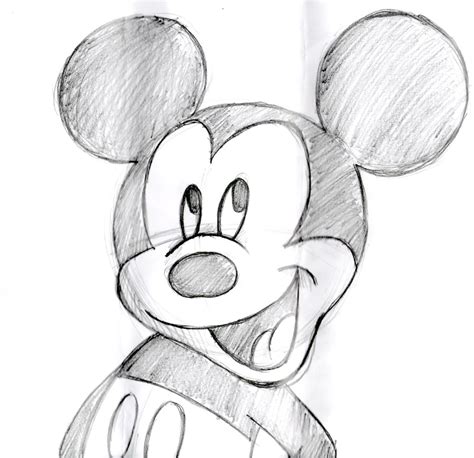 Cartoon Drawing Easy Mickey Mouse Mouse Drawing Easy Mickey