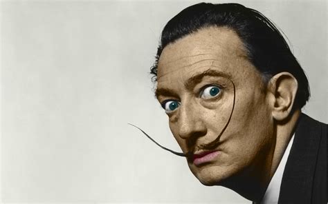 Salvador Dalí Colorized Photos Wallpapers Hd Desktop And Mobile