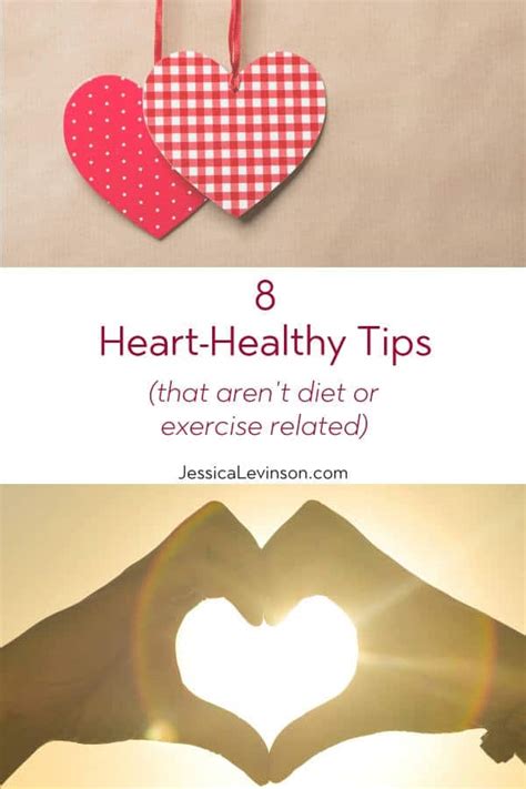 8 Heart Healthy Tips That Arent Diet Or Exercise Related