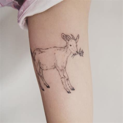 Does kendrick lamar have tattoos? Instagram photo by jess chen • Apr 8, 2016 at 1:07pm UTC | Tattoos, Goat tattoo, Farm tattoo
