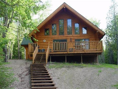Cunningham suggests renting a cabin on the lake you're considering, and spending some time in the town and by the lake in order to get familiar with the area. Beautiful log cabins on Pelican Lake Has Central Heating ...